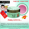 Pinkky LOVE IS… - прозрачно-розовый гель Nail Club -15мл.
